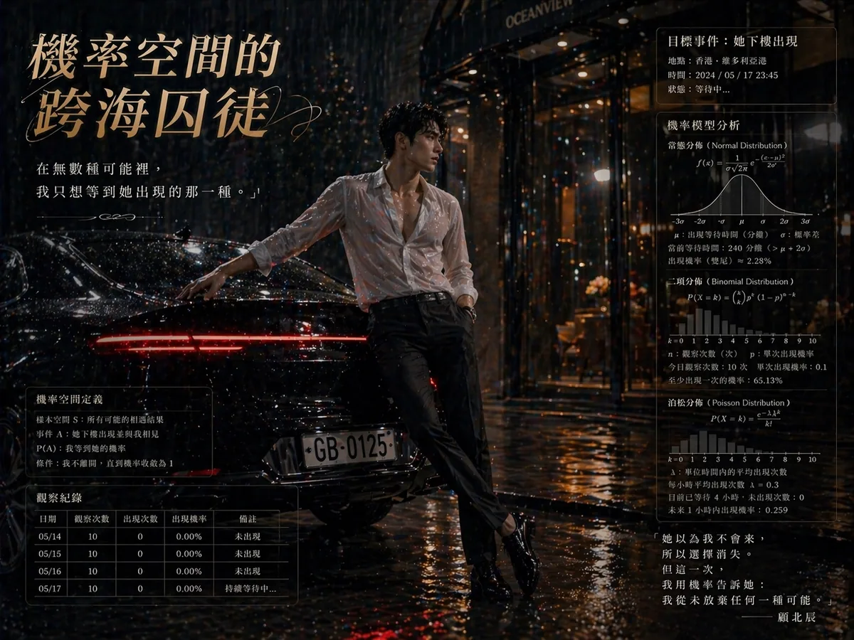 機率分佈封面：顧北辰的跨海監控模型